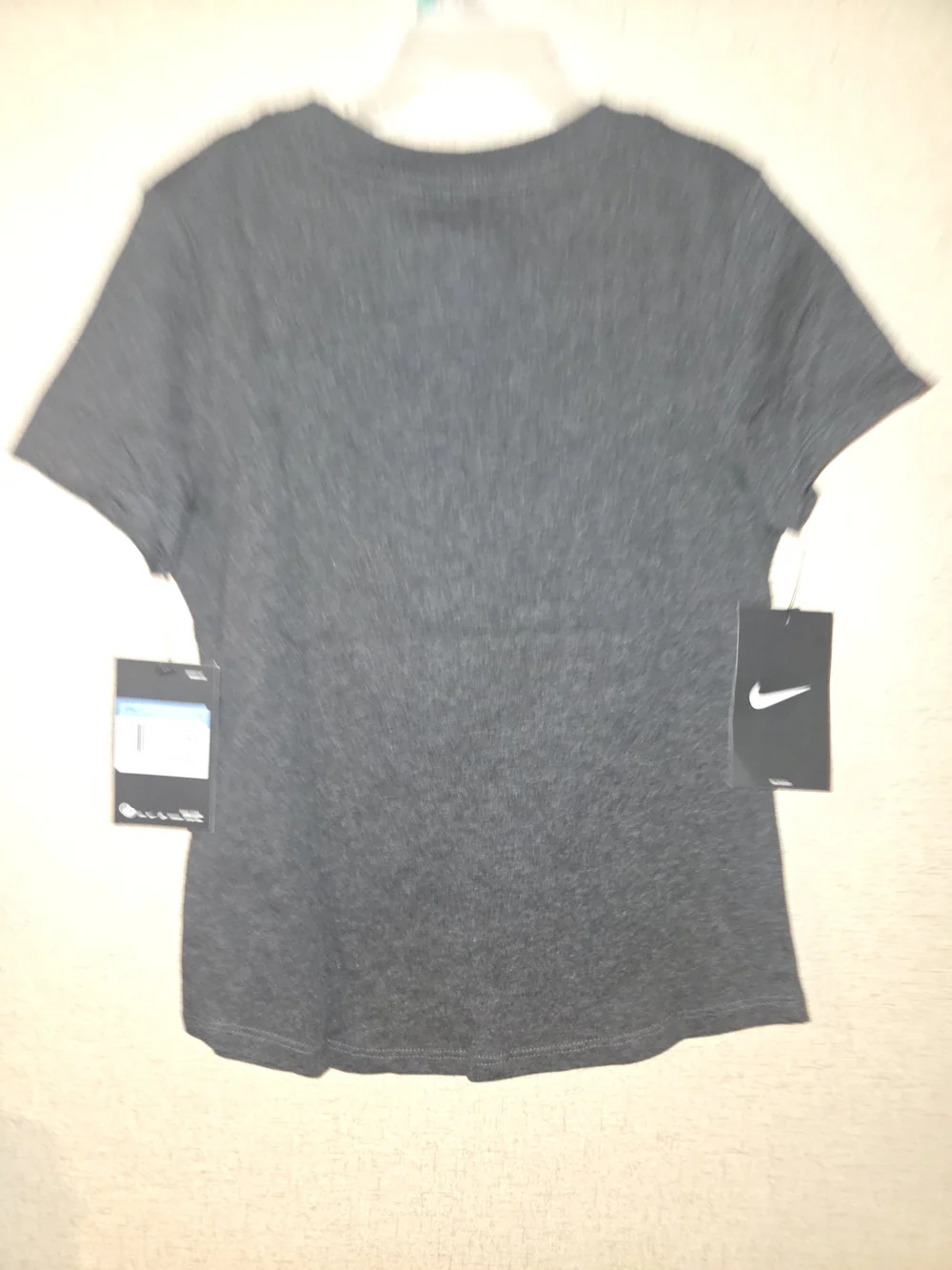 Nike Kids' 'Just Do It.' Graphic T-Shirt - Charcoal Medium